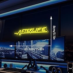 Ajoyferris Cyberpunk Neon Sign Game Led Sign for
