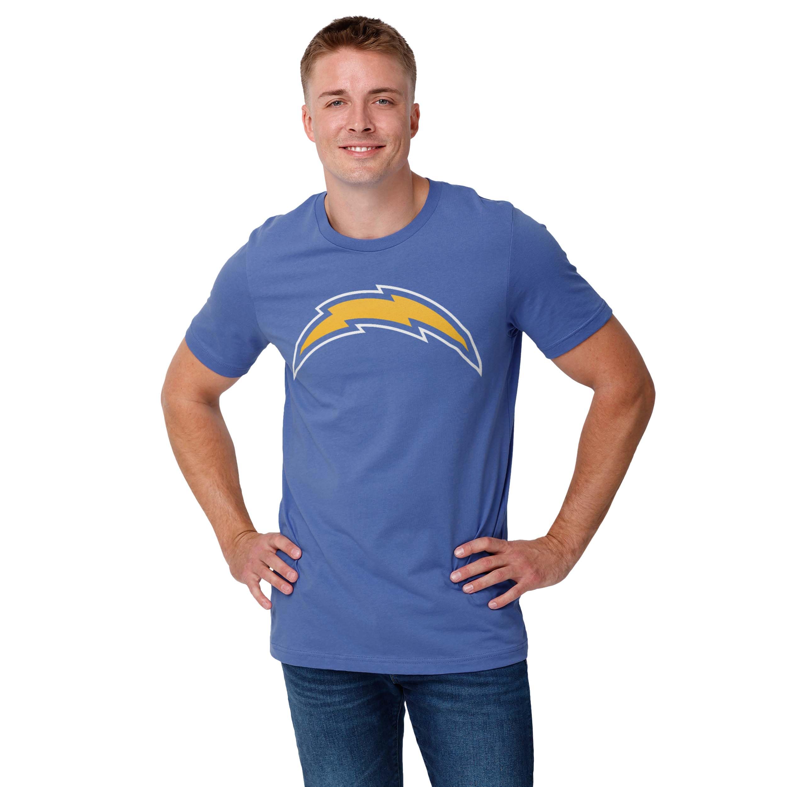 Photo 1 of FOCO Los Angeles Chargers Primary Logo Primary Color T-Shirt - X-Large