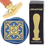 CRASPIRE Vintage Pattern Wax Seal Stamp Retro