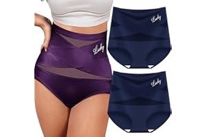 High-Waist Tummy Control Seamless Shaping Lucky Panties Compression Underwear Women High Waist Tummy Control