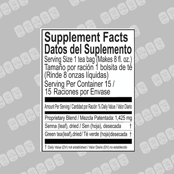 LOVEETA WELLNESS WEIGHT LOSS TEA BLACKBERRY – 15 TEA BAGS (GMO FREE, GLUTEN FREE, DAIRY FREE, SUGAR FREE & 100% NATURAL)