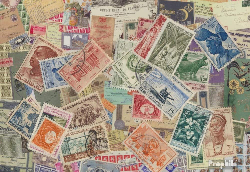 Prophila Collection french Western Africa 25 various stamps french Western Africa (Stamps for collectors)