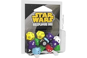 ASMODEE Star Wars Roleplaying Dice - Enhance Your Gameplay and Advance The Star Wars Narrative! Official Accessory for The Star Wars Roleplaying Game, Made by EDGE Studio