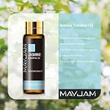 MAYJAM Jasmine Essential Oil 10ML Pure Undiluted with Glass Dropper view 2