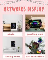 OSLINE Scratch Art Notebook Set for Kids 3-10 Art Craft Toys 2 Books 5 Styluses view 3
