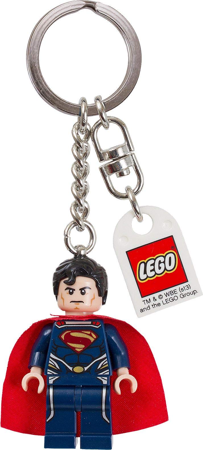 New Man Of Steel LEGO Superman mini figure Key Chain / keyring