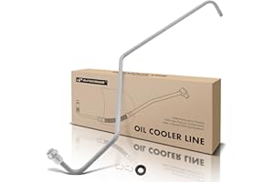 A-Premium Automatic Transmission Oil Cooler Line Hose Assembly Compatible with Chevrolet Trailblazer GMC Envoy Buick Rainier 
