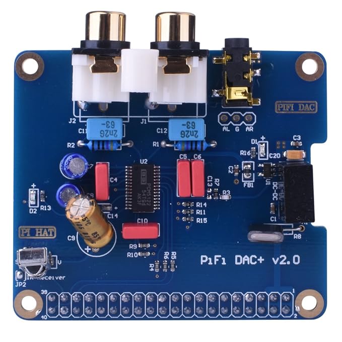title=Kuman PIFI Digi DAC+ HIFI DAC Audio Sound Card Module I2S interface for
