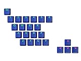 Ranked Rubber Keycap Set | Double Shot Translucent