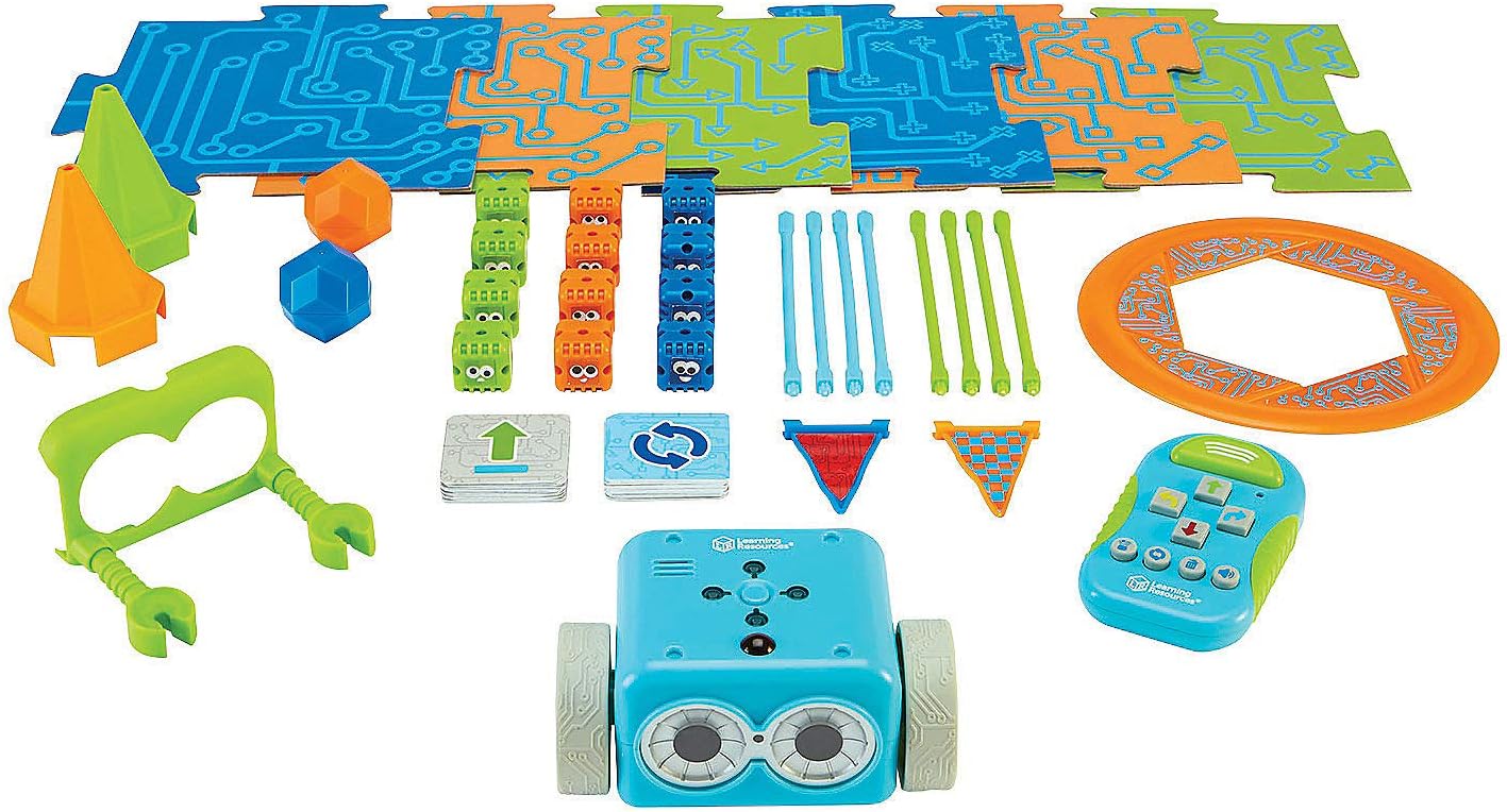 Fun Express Botley The Coding Robot Set - Educational - Teaching Aids - Science - 77 Pieces