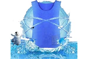 E-GREETSHOPPING Cooling Vest for Men and Women - Adjustable Cold Vest for Sports, Fishing, Cycling, Running, Motorcycle, Gardening, Cooking | Breathable Mesh Fabric to Prevent Overheating & Heatstroke