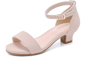 Walofou Toddler Little Kid Big Kid Sandals for Girls