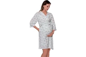 MY LITTLE ZONE - Maternity Robe - Botanical Collection