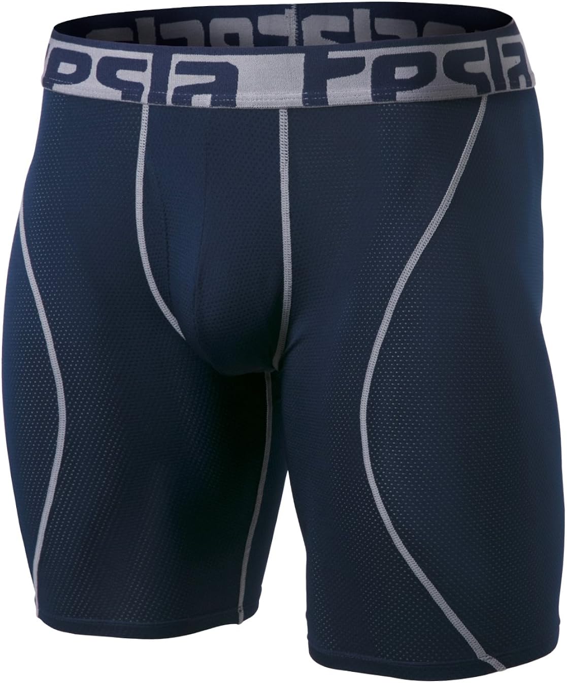 TSLA Men's (Pack of 2, 3) Relaxed Stretch 9 inches Cool Dry Brief Mesh Underwear Trunk: Clothing
