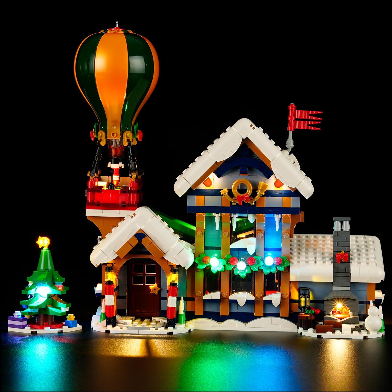 LIGHTAILING Light For Lego-10339 Santa's Post Office - Led Lighting Kit Compatible With Lego Building Blocks Model - NOT Included The Model Set โ image 1