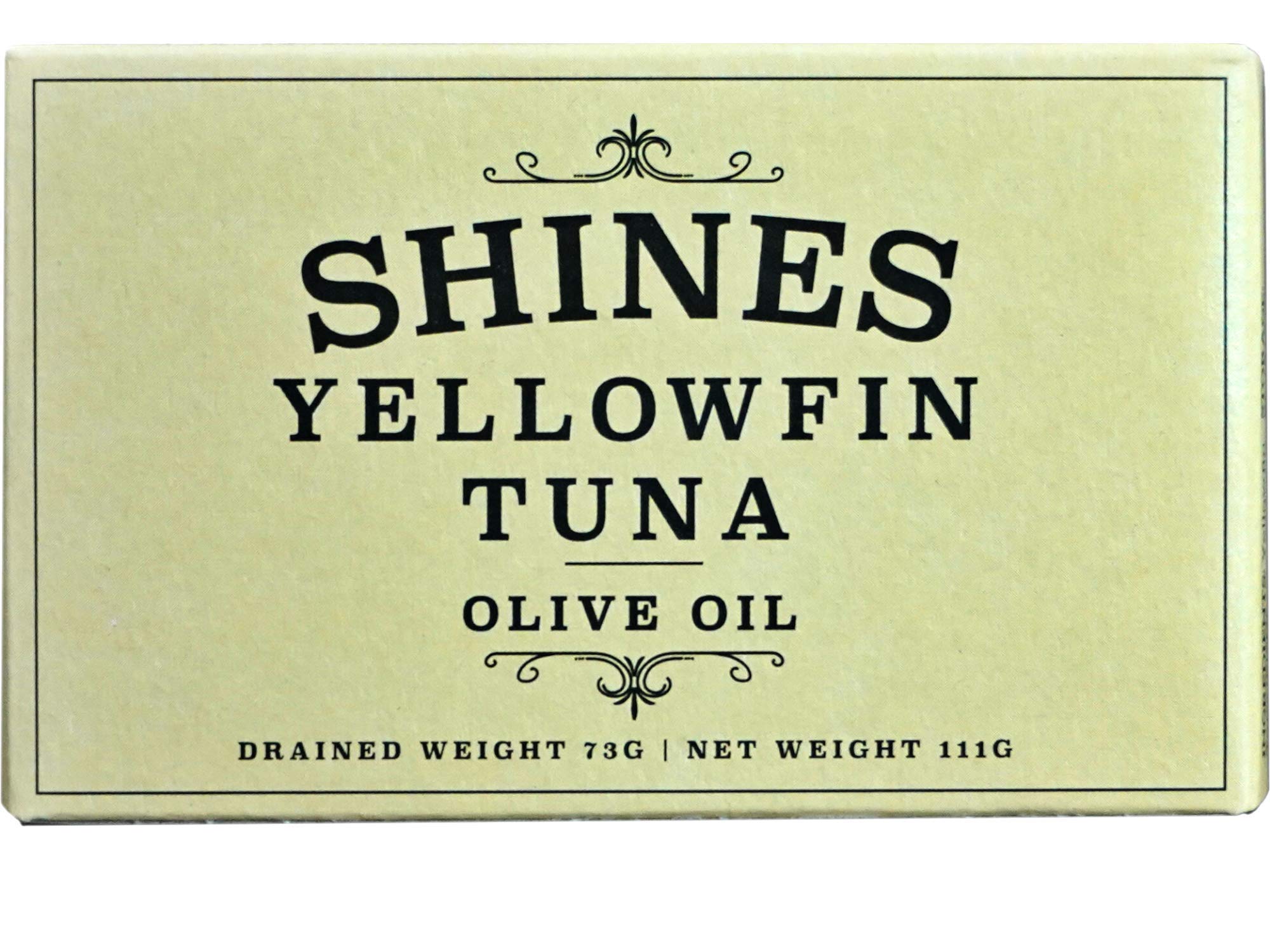 Shines Wild Yellowfin Tinned Tuna in Olive Oil - 9 x 111g Cans - Low Carb & High Protein Canned Tuna - Ideal for Keto Diet - Hand Filleted - High in Omega 3 - Gluten Free