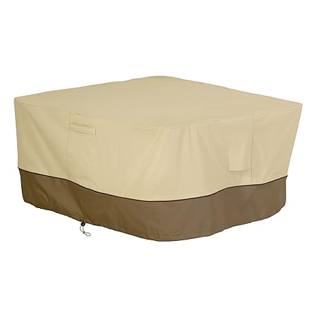 Square Ravenna Fire Pit Table Cover 42 In Solutionsinlaw Ie