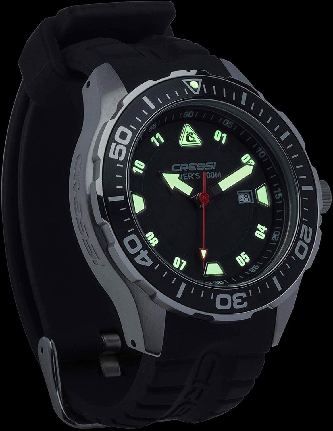 Cressi Manta y Traveller Dual Time - Reloj Submarino Profesional