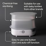 Tommee Tippee Supersteam Electric Steriliser 6 Bottles 5-Minute Cycle White view 4