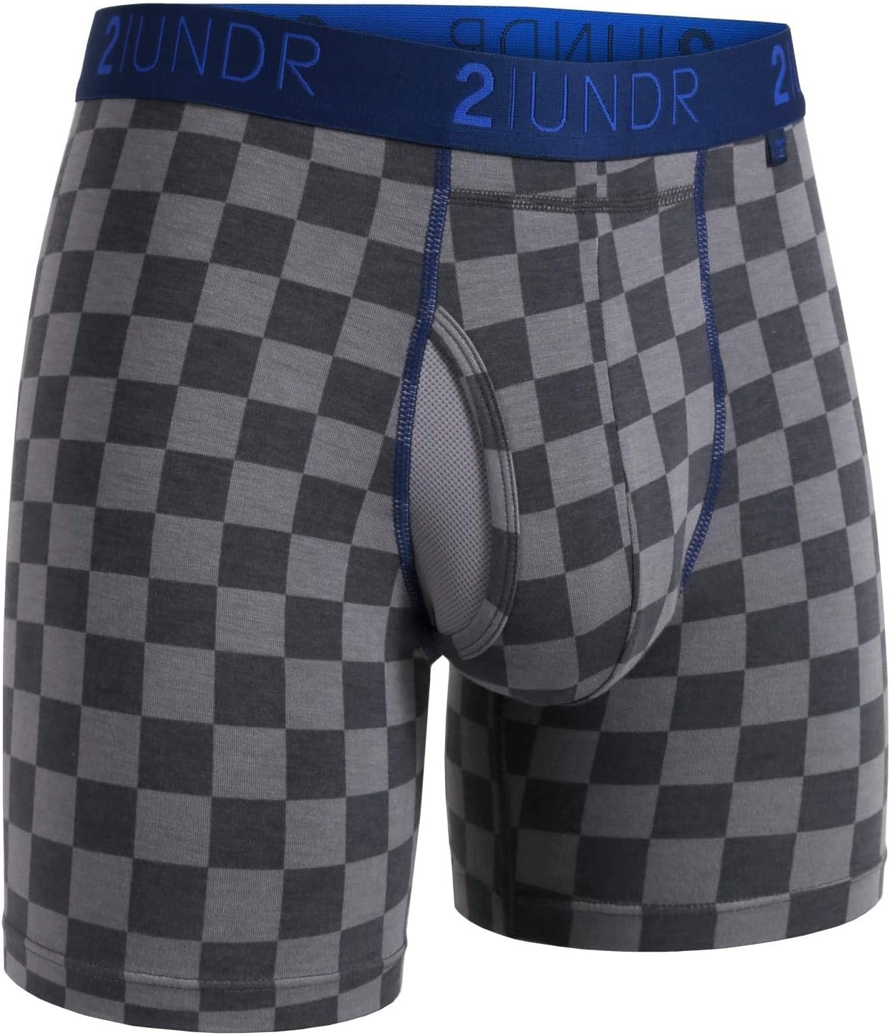Men's Swing Shift 6" Boxer Brief Underwear Limited Edition Colors - Multicolored - Large