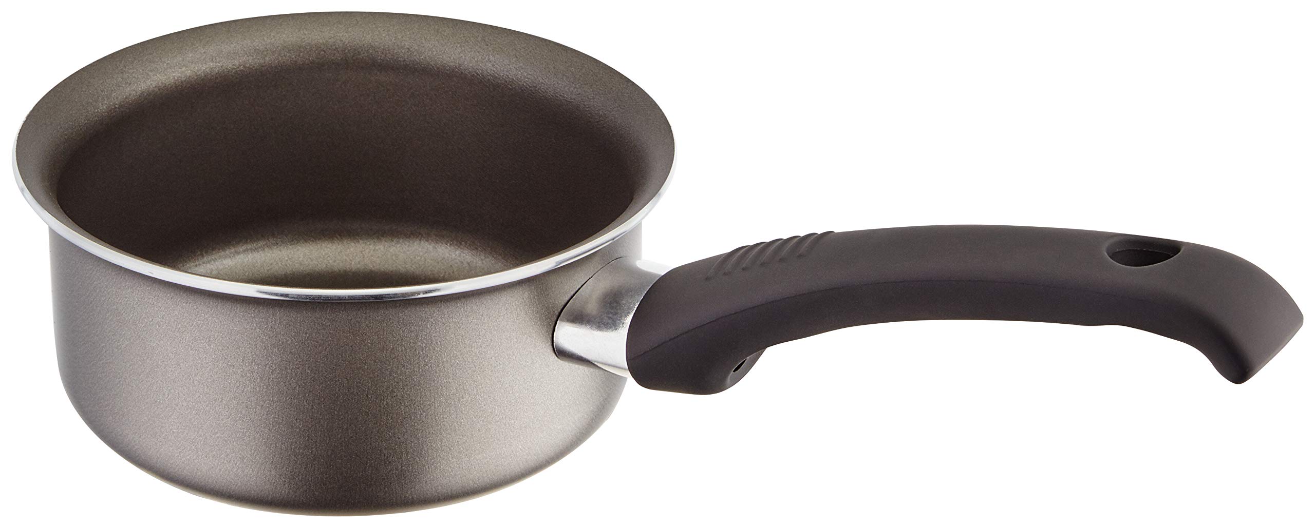 Judge Everyday 14cm Non-Stick Milk Pan, 800ml No-Mess Pouring Lip and Stay-Cool Handle, Aluminium, Dishwasher Safe, Not Suitable for Induction Hobs, Compatible with All Other Hobs — image 1