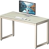 SHW 48-Inch Commercial-Grade Office Computer Desk, Maple