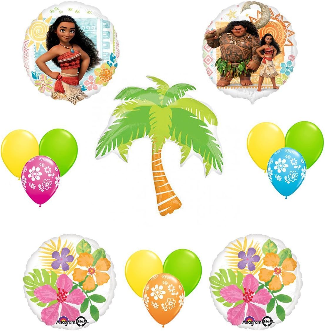 Disney Moana Balloon Decoration Kit by Guaranteeing100percentnowTM