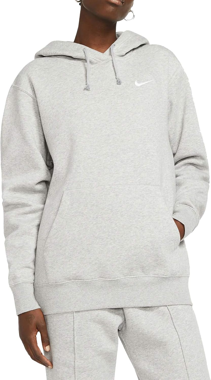 nike women's sportswear essential fleece hoodie