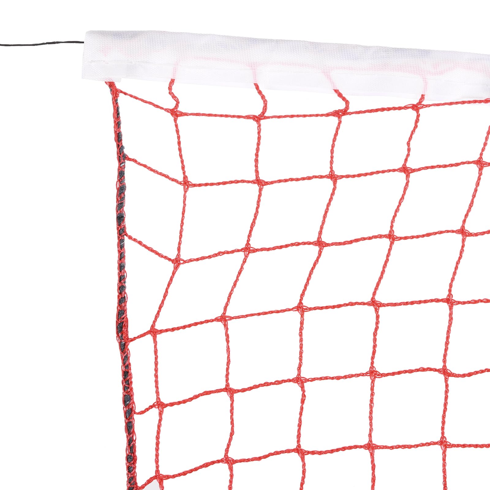 PATIKIL 20 x 2.5 Ft Badminton Net, Portable Badminton Court Netting Sports Replacement for Outdoor Indoor Beach Backyard Game, Red