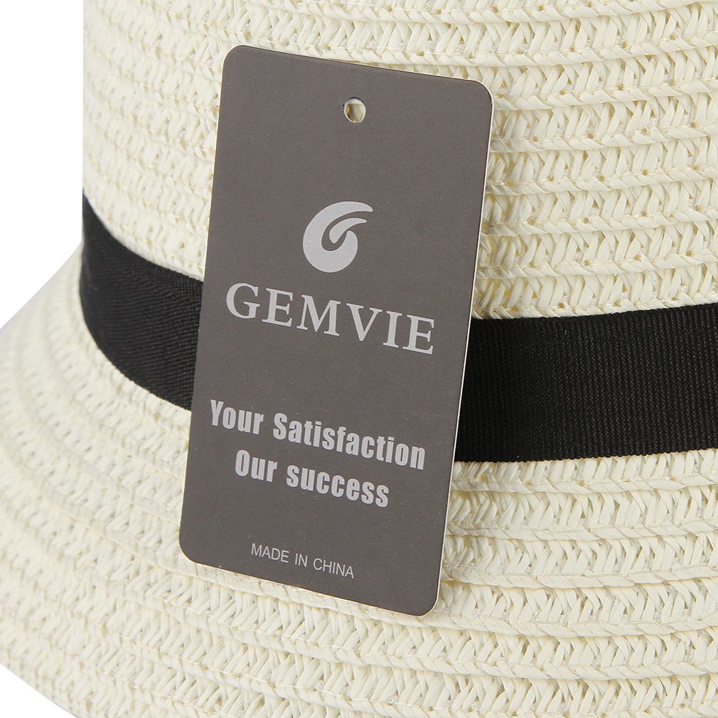 Gemvie Chapeau De Paille Cloche Bebe Fille 1 2 Ans Anti Uv Soleil Capeline Ete Plage Loisir Accessoires Bonnets Casquettes Et Bobs Lawawarenesssociety In