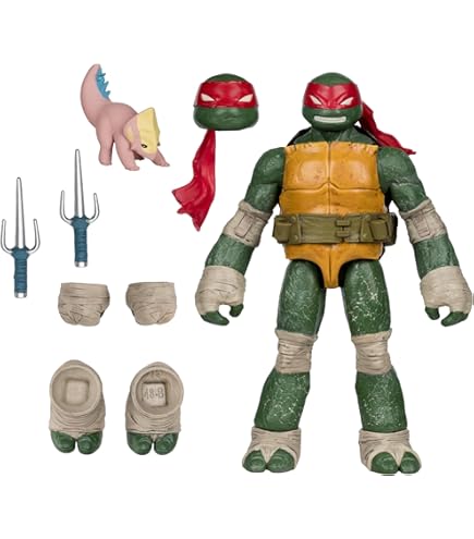 Amazon.com: Super7 Teenage Mutant Ninja Turtles Reaction Figures
