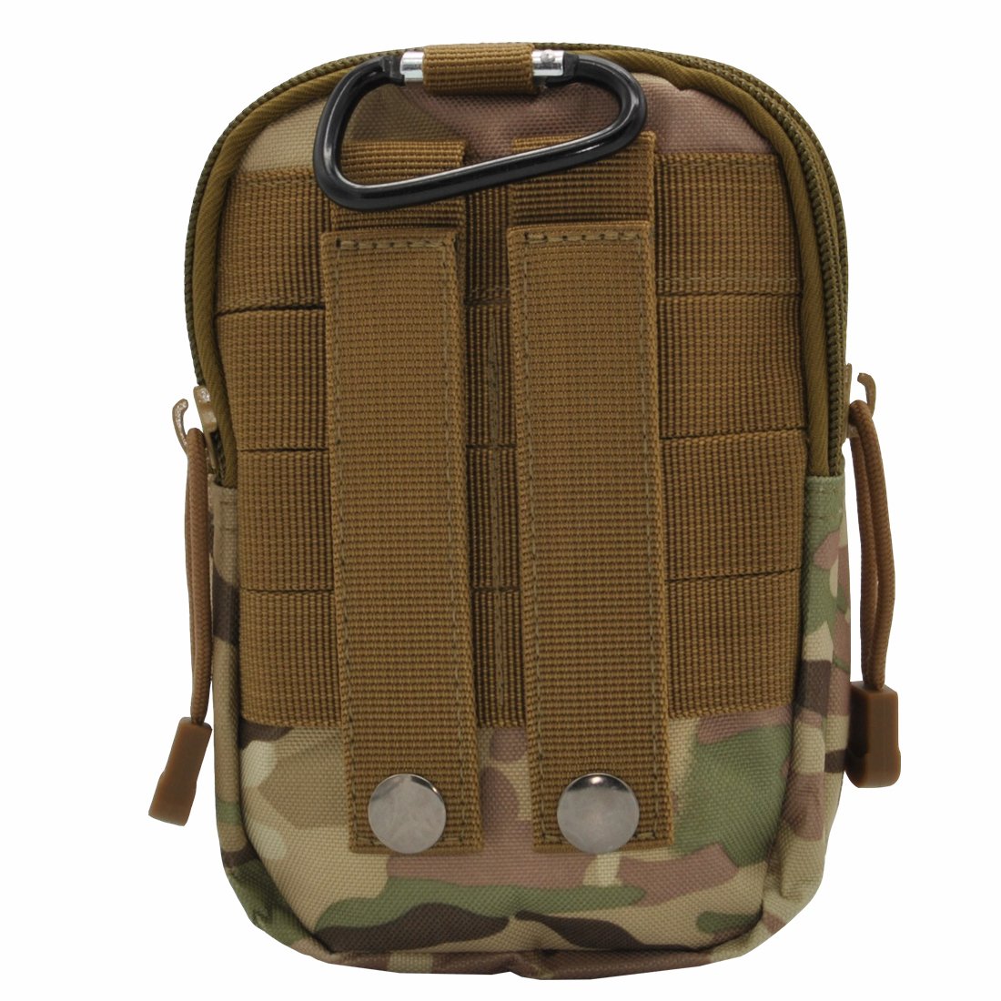 8Bees Tactical Molle Pouch Multi-Purpose Compact EDC Utility Gadget Belt Waterproof Nylon Camo Bag