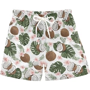 Ollabaky Boys Board Shorts Quick Dry Swim Trunks