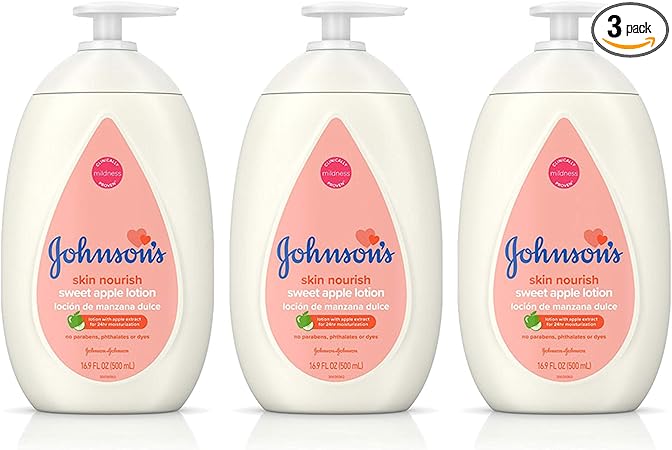 johnson and johnson sweet apple lotion
