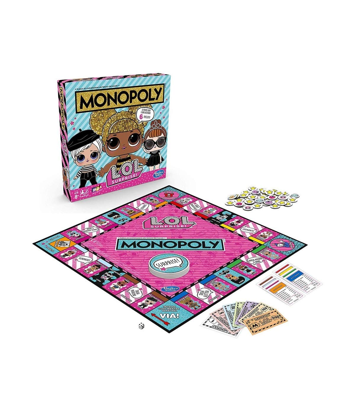 Monopoly Hasbro Gaming L.O.L. Surprise Boxed game