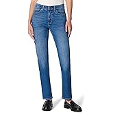 Amazon Essentials Women's High-Rise Straight Leg Jean