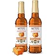 Matteo's Barista Style Sugar Free Coffee Syrup - Salted Caramel, No Calorie Keto Friendly Coffee Syrups & Flavors, Delicious 
