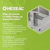 Hexeal White Vinegar 1L for Cooking Cleaning Pickling Baking view 7