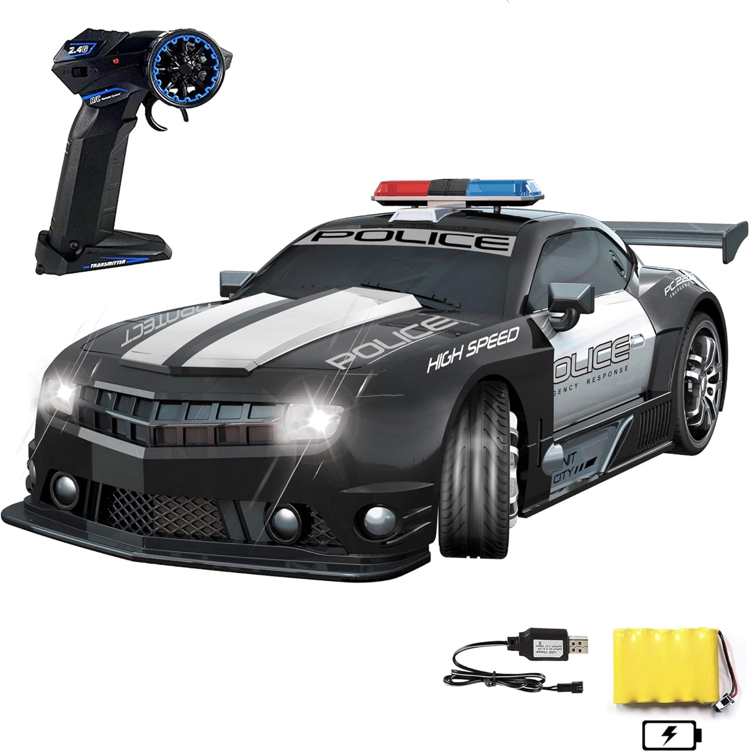 police car with remote