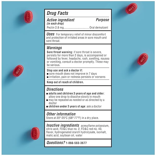 LUDEN’S SORE THROAT RELIEF LOZENGES FOR MINOR EVERYDAY IRRITATION & DRY MOUTH, SUGAR FREE WILD CHERRY FLAVORED DROPS, 130 COUNT