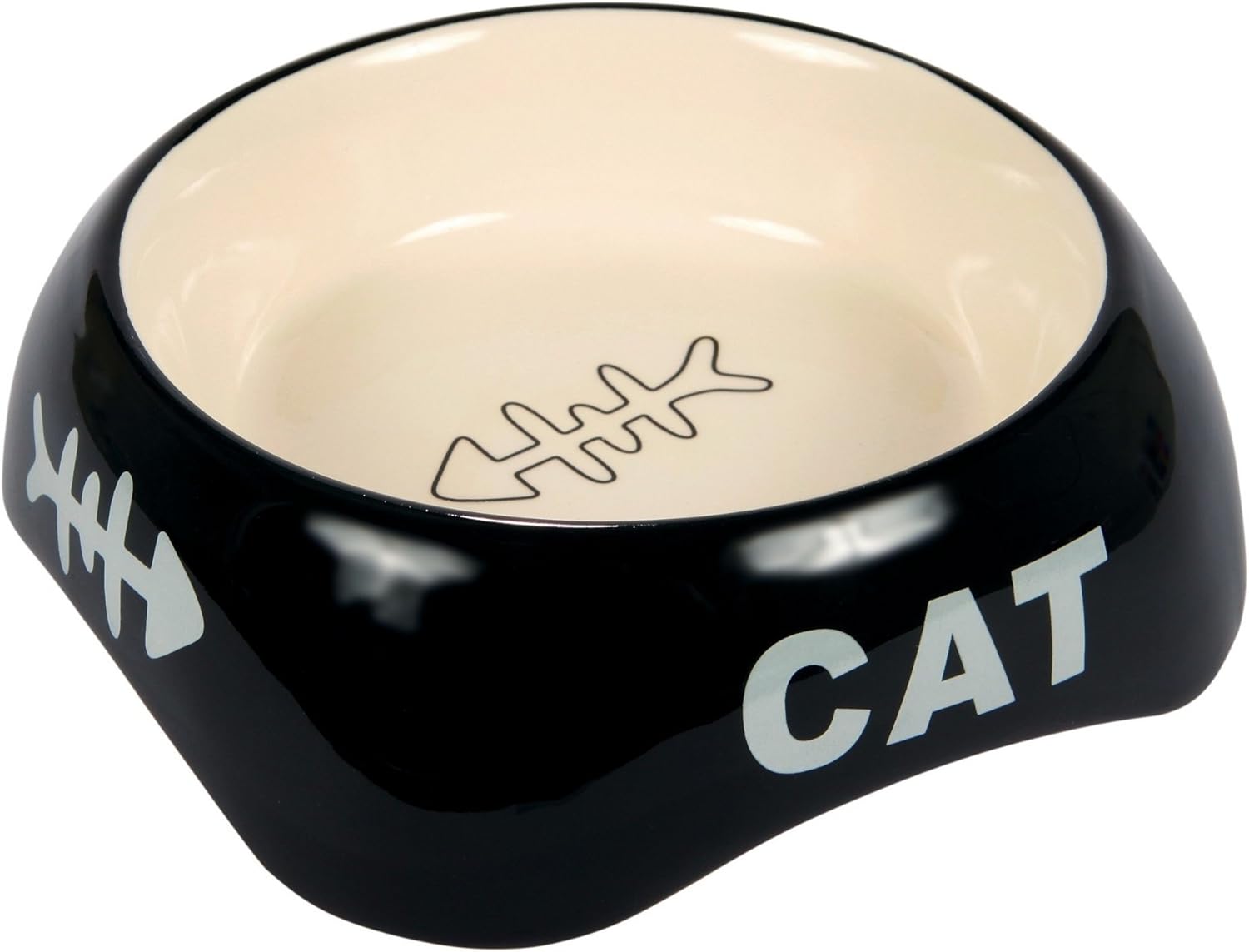Trixie Ceramic Bowl for Cats 0.2 Litre, Assorted colors, blue - Image 4