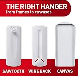 Command PH040-4NA Sawtooth Frame Hanger 4 lb Indoor Use 4 Pack view 5