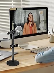 InnoGear Desktop Microphone Stand, 4 Pack Upgraded