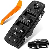 Dacall 68271203AB Power Window Switch for 2014-2016 Jeep Cherokee 8+13 Pins | WITHOUT Auto Up &amp; Down for 2013-2016 Dodge Dart, for 2015-2016 Chrysler 200 Driver Side, Replaces 68271203AA