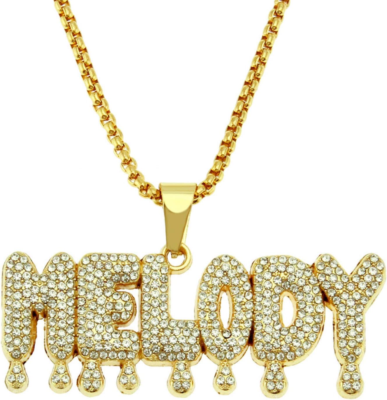 Collar Estilo Europeo Ins Dominante Letra Tridimensional Completa