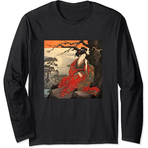 Amazon.com: Asian inspired vintage style 80s retro Japanese
