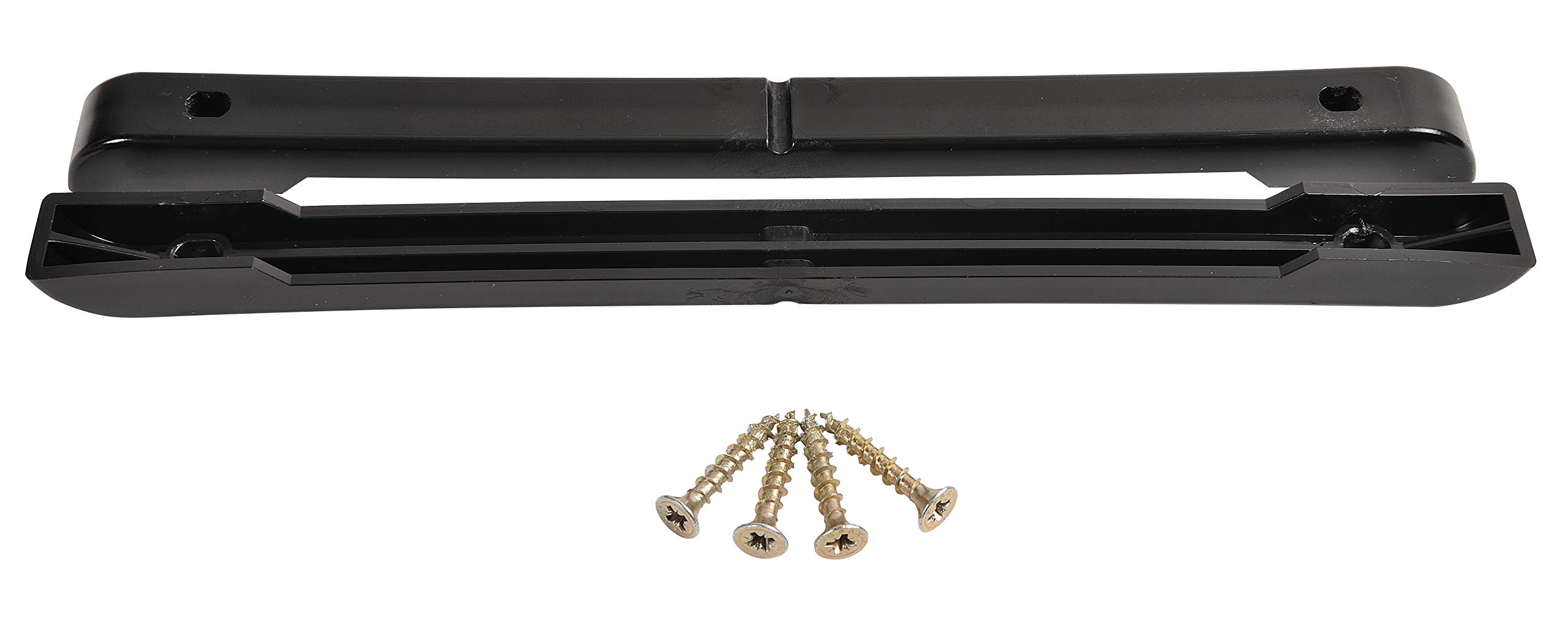 Exacompta - Ref 930914D - Fastening Kit for BIG-BOX & BIG-BOX PLUS - Allows Safe & Secure Under Desk Mounting for BIG-BOX Products, Screws Provided - Black