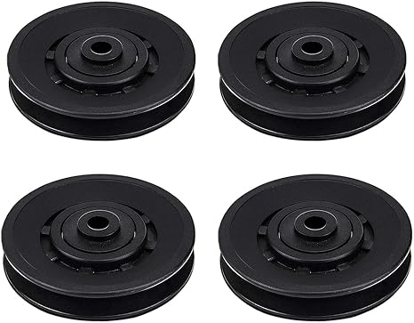 ZUKAM Universal-Riemenscheibe für Sportgeräte, 90 mm, verschleißfest, 4