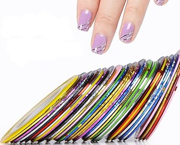 How To Use Nail Striping Tape Thecraftyninja H S Thecraftyninja