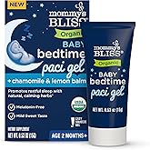 Mommy's Bliss Organic Baby Bedtime Paci Gel, Promotes Restful Sleep*, Melatonin Free, Age 2 Months+, 0.53 Fl Oz